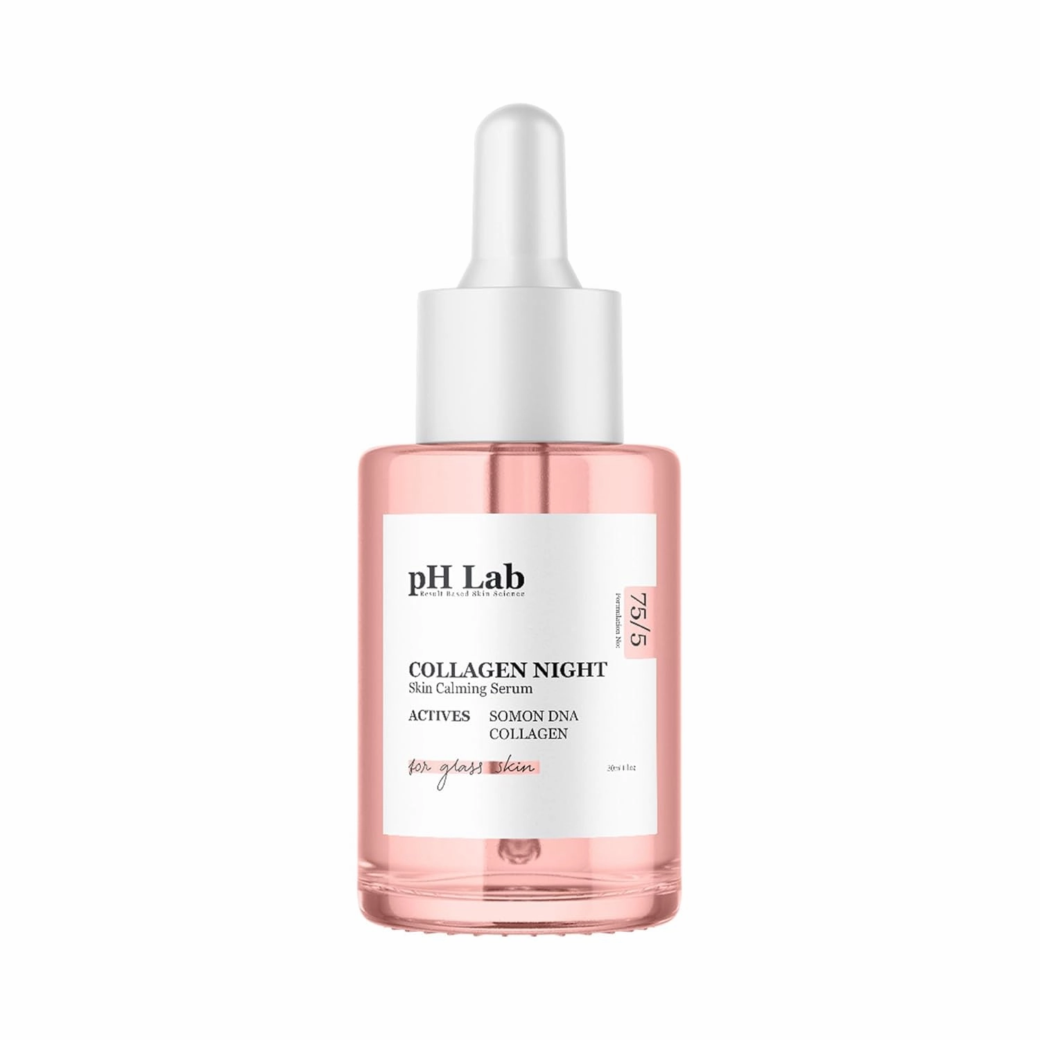 pH Lab Collagen Night Skin Renewal Serum, Improves Skin Elasticity, Renewed and Firming Skin, 1.01 Fl Oz (Pack of 1)
