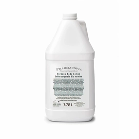 Pharmacopia Hotel Verbena Body Lotion – Moisturizing Aromatherapy Body Cream with Natural & Organic Ingredients – Vegan, Cruelty Free, Aromatic Moisturizer, 128 oz