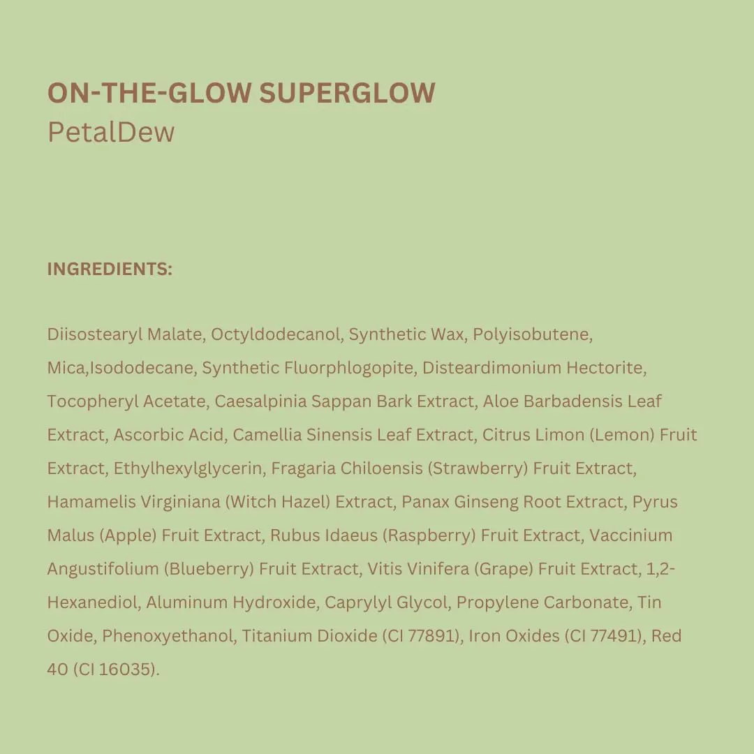 Pixi On-the-Glow SUPERGLOW - Petal Dew