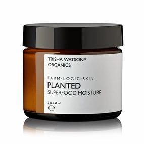 Planted Superfood Moisture | All-Natural Face/Skin Moisturizer for Daily Use | Cream with Aloe, Shea Butter, Jojoba | 2 oz | 59 mL