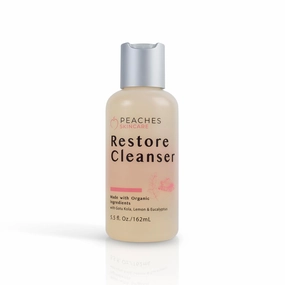 Post-Workout Vegan Face Wash with Gotu Kola, Lemongrass, and Eucalyptus – Refreshes and Cleanses Delicate Skin – Restore Cleanser (5.5 oz)