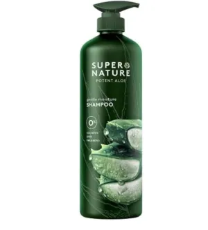 Potent Aloe Gentle Moisture Shampoo – Sulfate-Free, Dye-Free, Paraben-Free | 30 fl oz | Hydrating & Soothing Formula for All Hair Types