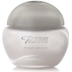Premier Dead Sea Aromatic Salt Scrub bath salts infused with essential oils, jojoba oil, vitamin e oil, Exfoliates and Moisturizes smooth soft skin Hands, Feet & Body BREEZE SCENT 10.05FL OZ