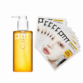 PRIMERA (PRMR Oil to Foam Clenaser with PRMR Mega shot Vitatinol Gel Masks