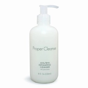 Proper Cleanse AHA/BHA Exfoliating Cleanser with Jojoba Oil 8 oz