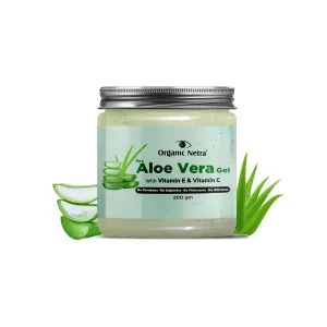 Pur.e Aloe Vera Gel with Vitamin C & E for Skin, Face and Hair | Helps to Repair and Smoothens Hair | Relax and Renew your Skin and Scalp |Paraben Free & Sulphate Free - 200 Gm