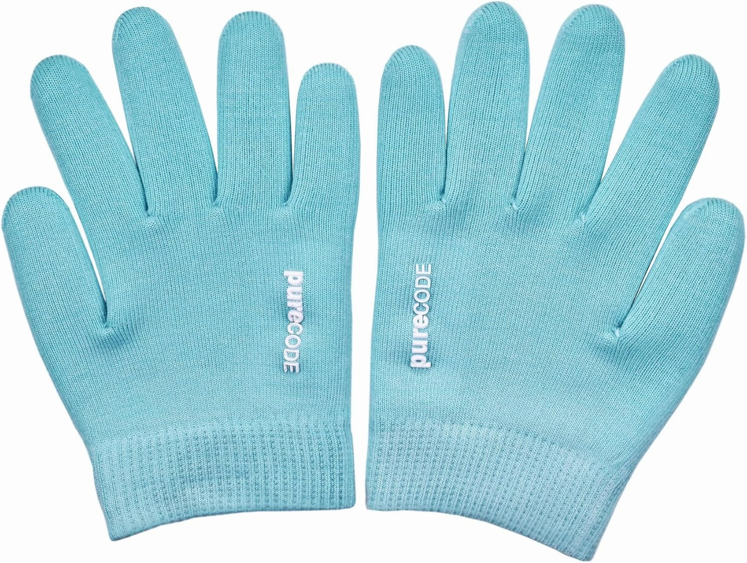 PURECODE Gift Set, Moisturizing Gel Gloves   Moisturizing Gel Socks   100% Pure Organic Argan Oil - Made in USA for Dry Hands and feet
