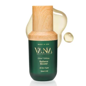 Radiance Booster – Glow  Edition – Vitamin C & Niacinamide Face Serum – Brightening, Hydrating & Dark Spot Corrector – Clean & Gentle – 1 oz
