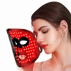 Red Light Therapy for Face, LED Face Mask With Red, Yellow, Blue, etc. 7 colors Light Therapy Device Facial Mask