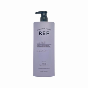 Ref Cool Silver Conditioner 1000ml Conditioner with natural extracts and violet pigments specially selected to protect, strengthen and neutralise unwanted yellow tones
