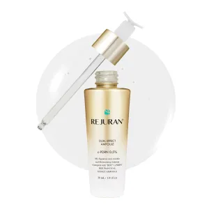 REJURAN® Dual Effect Ampoule, DOT™ DUAL c-PDRN® – Rejuvenating Face Serum for Radiant Glass Skin, Firming & Wrinkle Care with Salmon DNA. Korean Skincare (1.01 fl oz)
