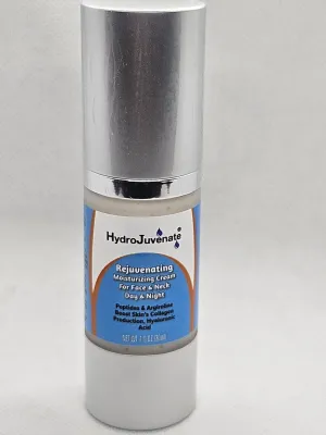 Rejuvenating Moisturizing, Face Freshening Cream with Collagen Peptides and Hylauronic Acid