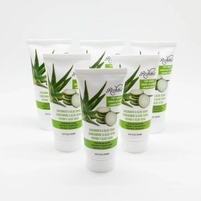 Reshma Beauty Cucumber & Aloe Vera Face Wash | Cleanser for All Skin Types & Dull Skin | Gentle Cleanser for Nourishing and Hydrating Skin| Removes Make Up| For Daily Use - Cruelty Free(Pack of 6)