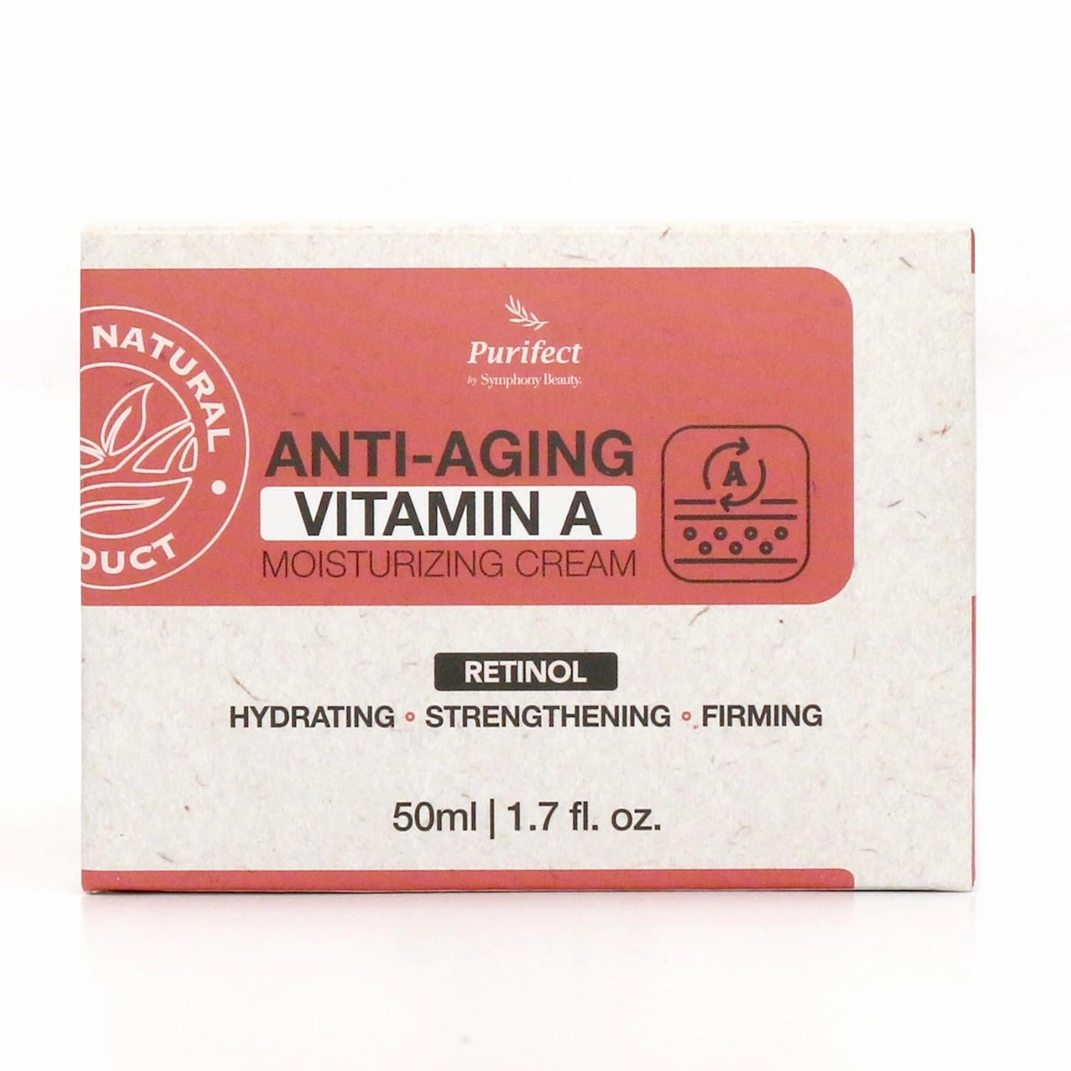 Retinol (Vitanim A) Facial Moisturizer Cream 50ml 1.7fl oz-Rich & Creamy Non Steakey and Greasy Formular Vitamin A C E Retinol Collagen Hyaluronic Acid Made In USA