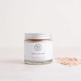 Rose Clay Face Mask from Wild Sage & Co
