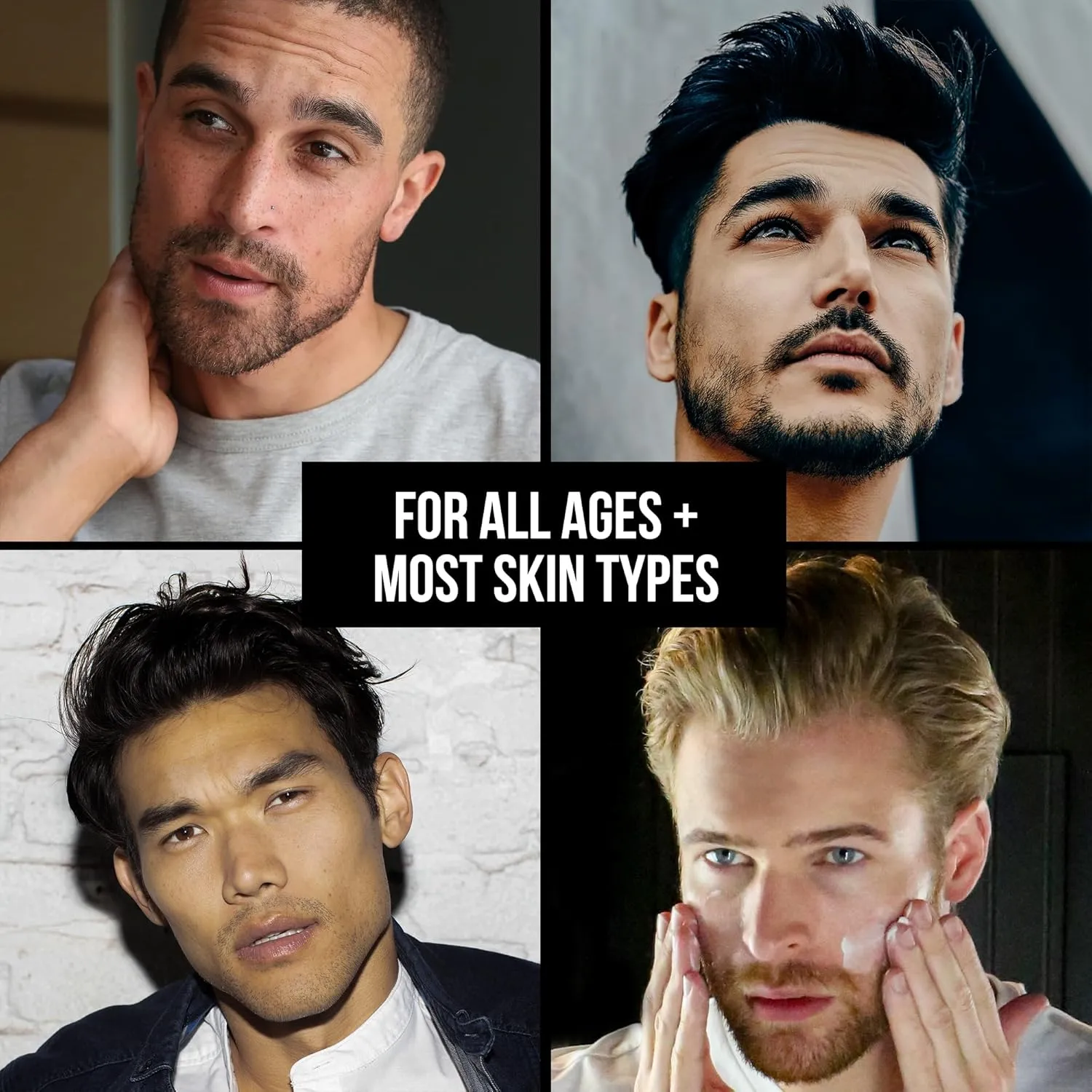 RUGGED & DAPPER - Mens Face Cream with Hyaluronic Acid - Ultra-Hydrating Mens Anti Aging Face Cream- 24 Hour Protection - 4 Month Supply - USA Made