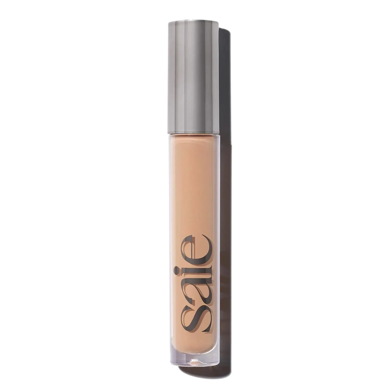 Saie Hydrabeam Under Eye Brightener - Sheer   Hydrating Eye Brightener with Cucumber Extract - Instantly Illuminates Skin for a Radiant Finish - Shade 4 (0.2 oz)