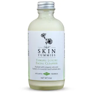 Sally B's Tamanu Luxury Facial Cleanser/Cleansing Milk for Sensitive Skin/EWG Verified/Redness Relief/ 4Oz