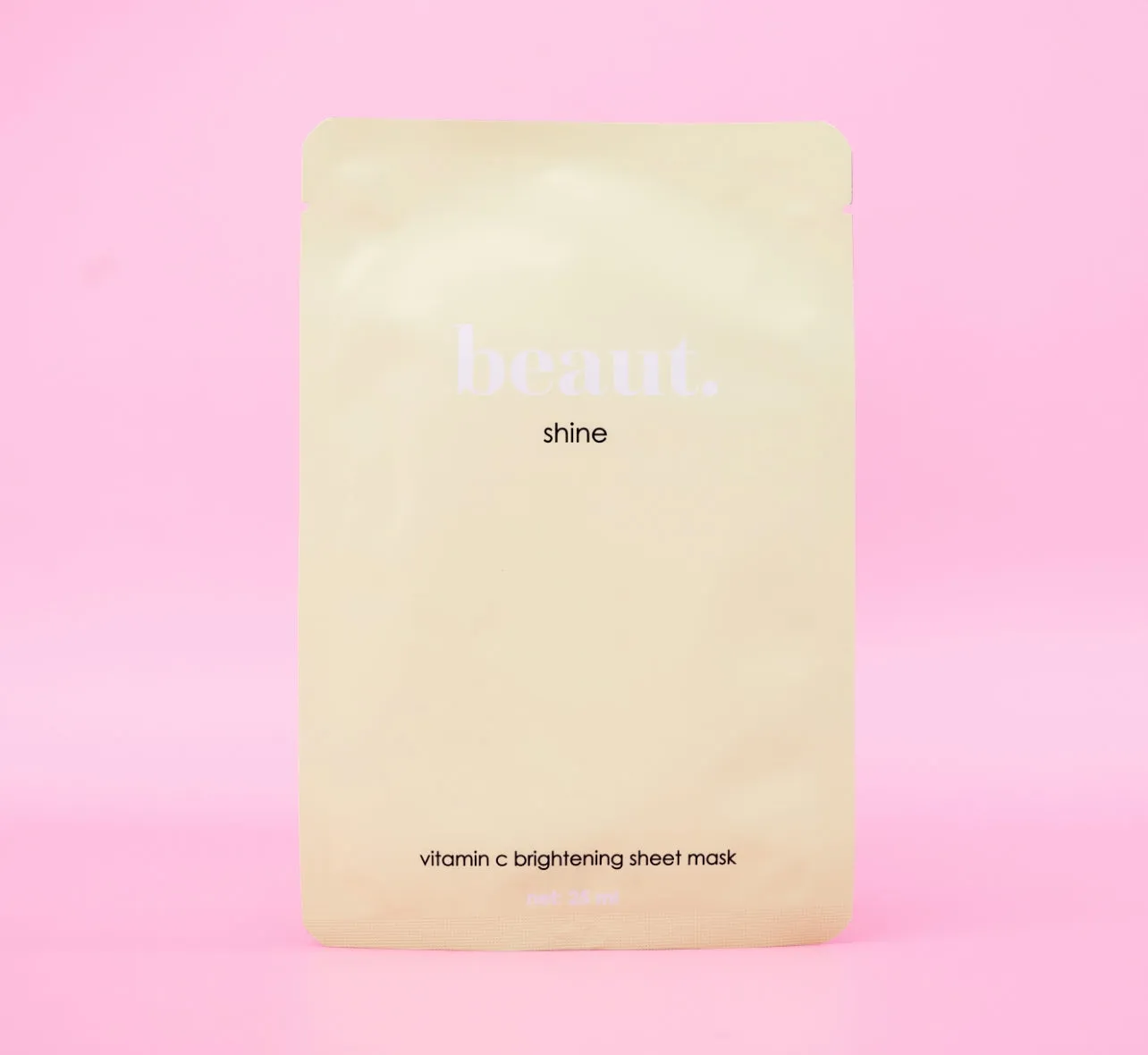 shine sheet mask by beaut. (Ships in 2-3 Weeks)