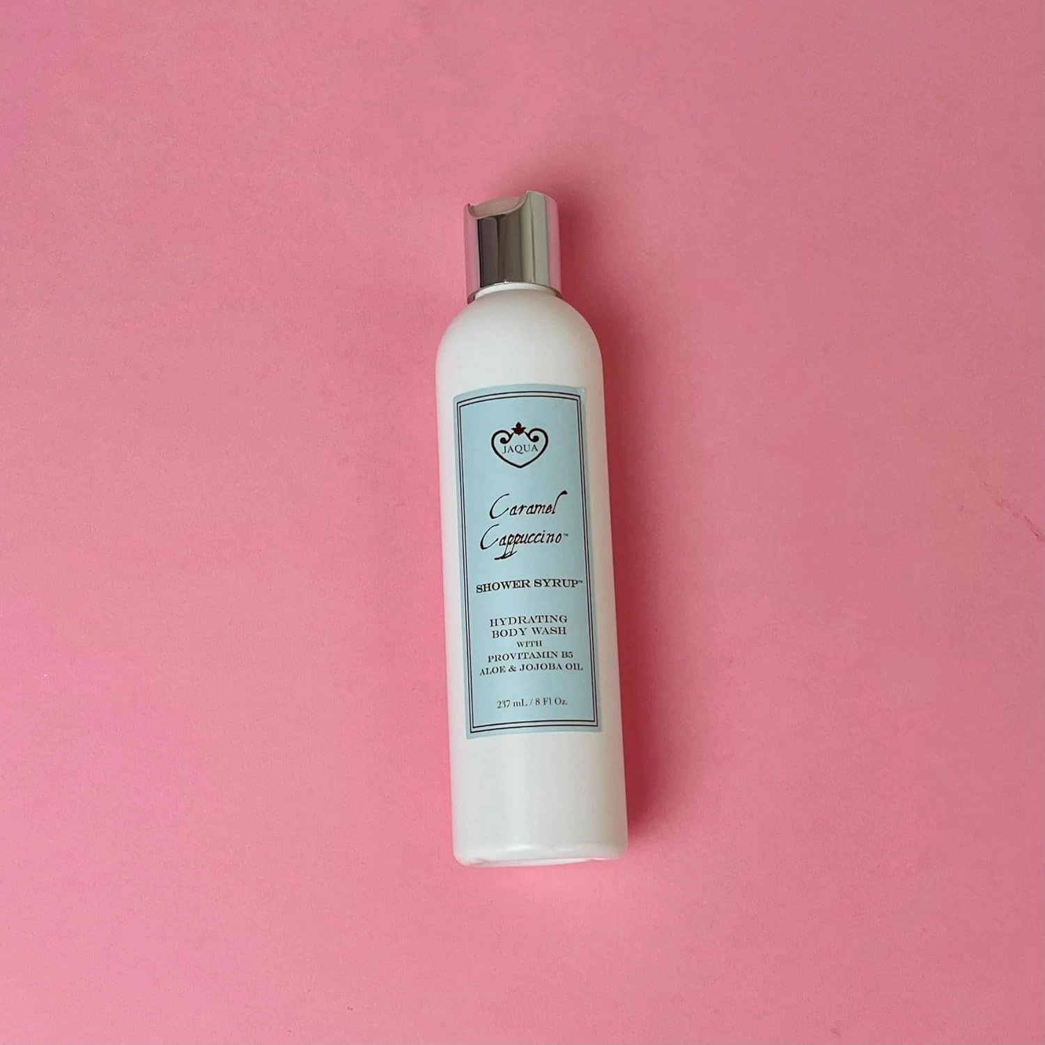 Shower Syrup Vegan Hydrating Body Wash with Jojoba and Rosehip Oil - Caramel Cappuccino