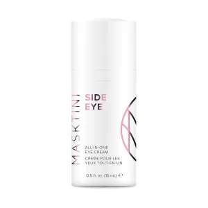 Side Eye All-in-One Eye Cream, 0.5 ounce - Face Moisturizer - with Apple and Green Tea Extracts - Collagen Boosting - Eye Cream for Puffiness