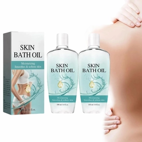 Silky Touch Bath & Body Oil - Lightweight Moisturizing Formula with Jojoba & Almond Oils, Vegan & Hypoallergenic for All Skin Types (2)