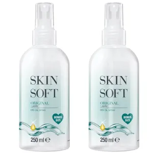 Skin So Soft Original Jojoba Dry Oil Spray - 8.45 Fl.oz, Body Oil After Shower, Pack of 2 (16.9 Fl.oz)