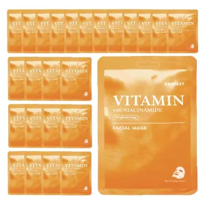 SKIN627 Bulk 24PK Face Masks Skincare, Facial Mask, Sheet Masks Korean (24PK Moisturizing)