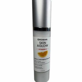 Skin Aglow Vitamin C Anti-Aging Moisturizer Face Lotion for Skin Rejuvenation, Enriched with Peptide, 2.1 Fl. oz.