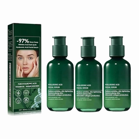 Skin Firming Rejuvenating Serum, Hyaluronic Acid Facial Serum, Neck Firming and Tightening, Lotion Firming, for All Skin Types (3PCS)