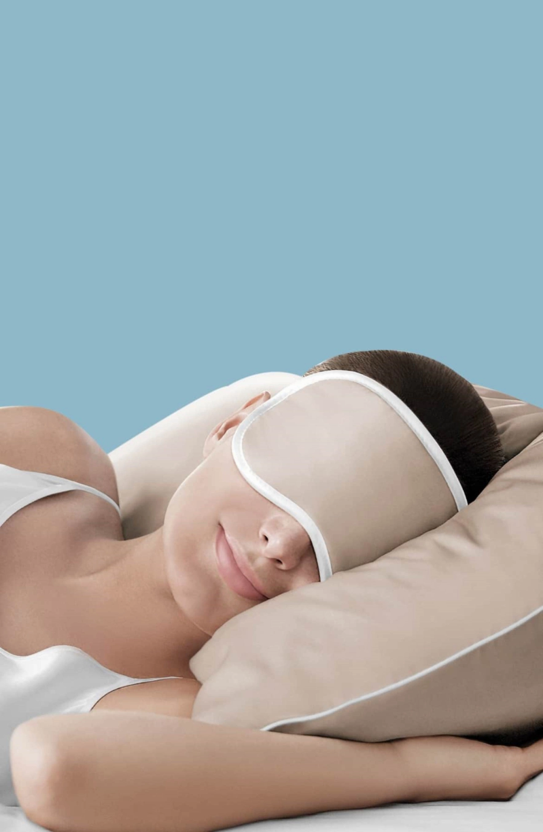 Skin Rejuvenating Anti-Aging Copper Pillowcase & Eye Mask Set