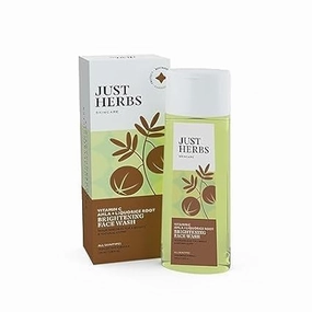 Skin-Rejuvenating Ayurvedic Face Wash Cleanser Powered with Vitamin C, Amla & Liquorice Root for Skin Hydration, Hyperpigmentation & maintains pH level - 100 ML