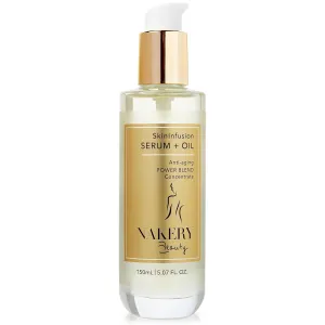 SkinInfusion Facial Oil - Anti-Aging Collagen Serum with Hyaluronic Acid - Moisturizing Matrixyl 3000 Serum with Vitamin C Oil - Hydrating Skin Oil & Serum for Dark Spots & Dull Dry Skin - 150ml