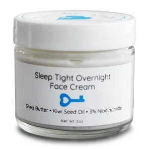 Sleep Tight Overnight Face Cream | Moisturizing and Restorative Skincare (2 Ounce)