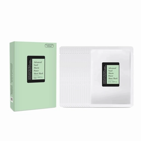 Snail Mucin Sheet Mask 14 EA with Advanced High Concentration Snail Mucin Serum, Luxury Self Care, Hydrating & Rejuvenating, Face Masks for Dry, Sensitive Skin, Two Week Supply