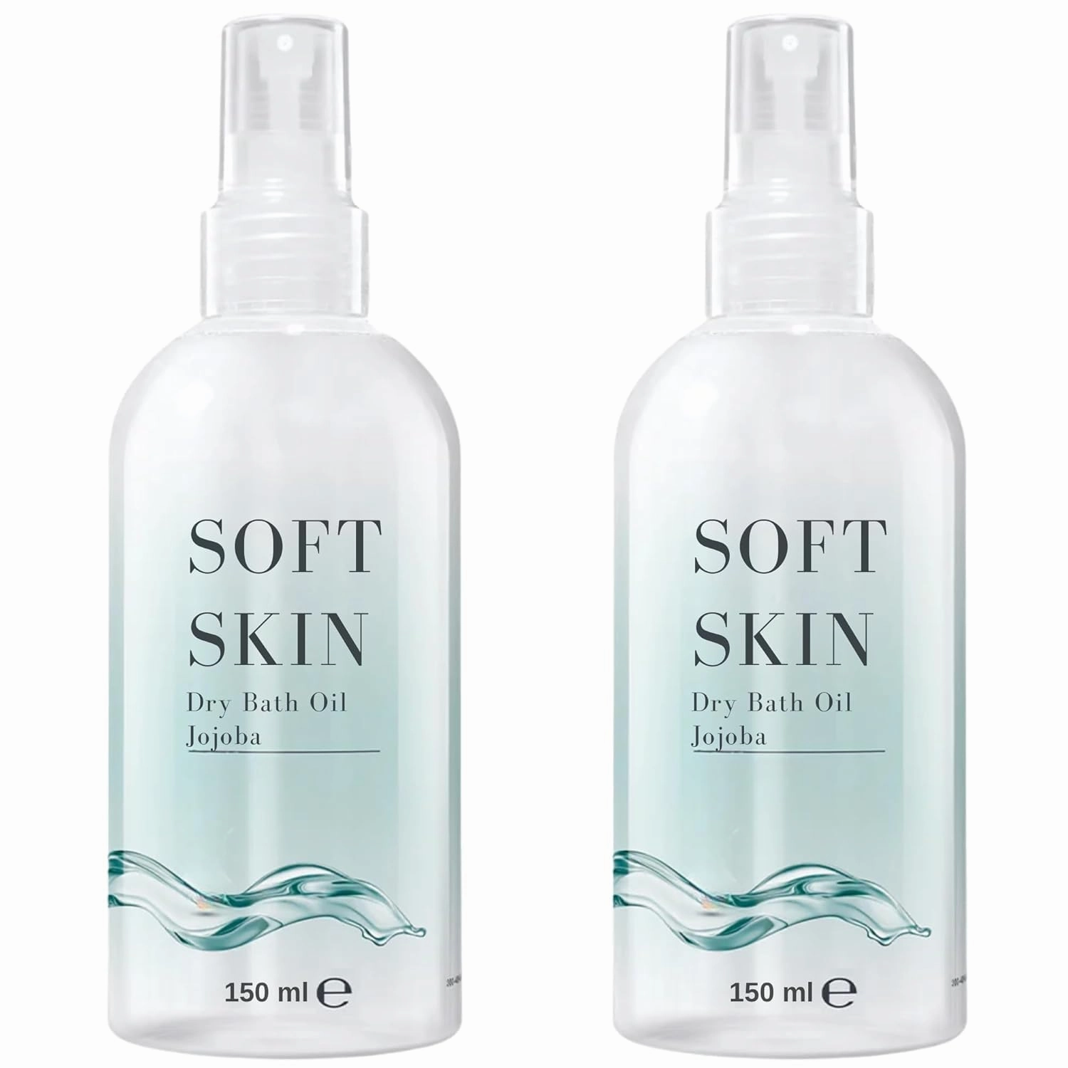 Soft Skin Jojoba Original Dry Oil Spray - 5.28 Fl.oz, Body Oil After Shower, Pack of 2 (10.56 Fl.oz)