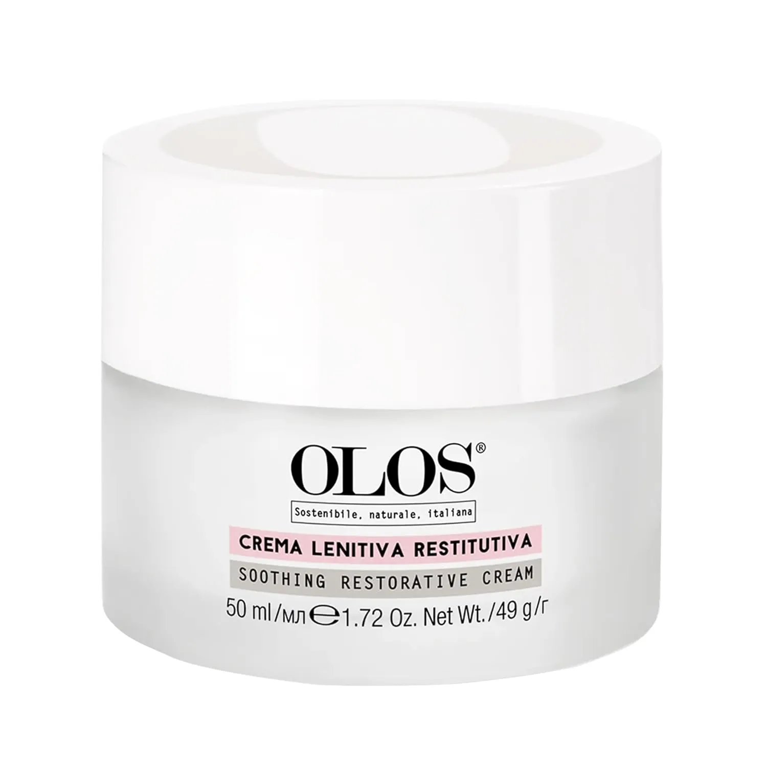 Soothing Restorative Cream - Face Moisturizer - Face Lotion for Stress Signs and Redness - Face Cream with Aloe, Macadamia, Avocado Oil - 1.7 oz
