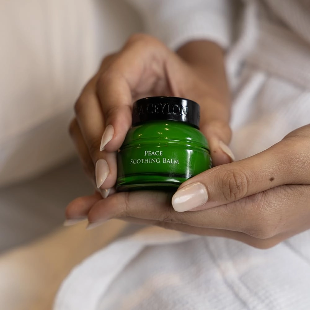 SPA CEYLON HAPPY Uplifting Balm | Citrus Spearmint essential oil balm | Naturally Refreshing | Revitalizing | 100% Vegetarian | 25g (25 g, Lemongrass)