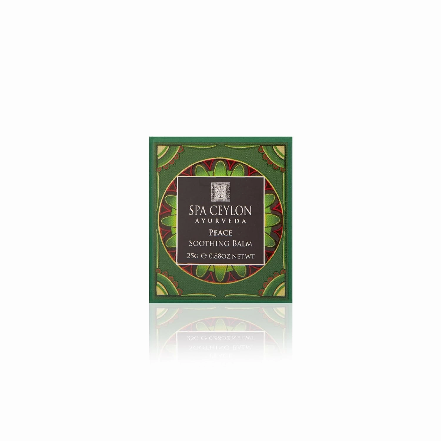 SPA CEYLON HAPPY Uplifting Balm | Citrus Spearmint essential oil balm | Naturally Refreshing | Revitalizing | 100% Vegetarian | 25g (25 g, Lemongrass)