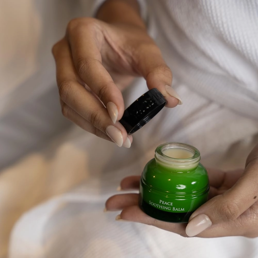 SPA CEYLON HAPPY Uplifting Balm | Citrus Spearmint essential oil balm | Naturally Refreshing | Revitalizing | 100% Vegetarian | 25g (25 g, Lemongrass)