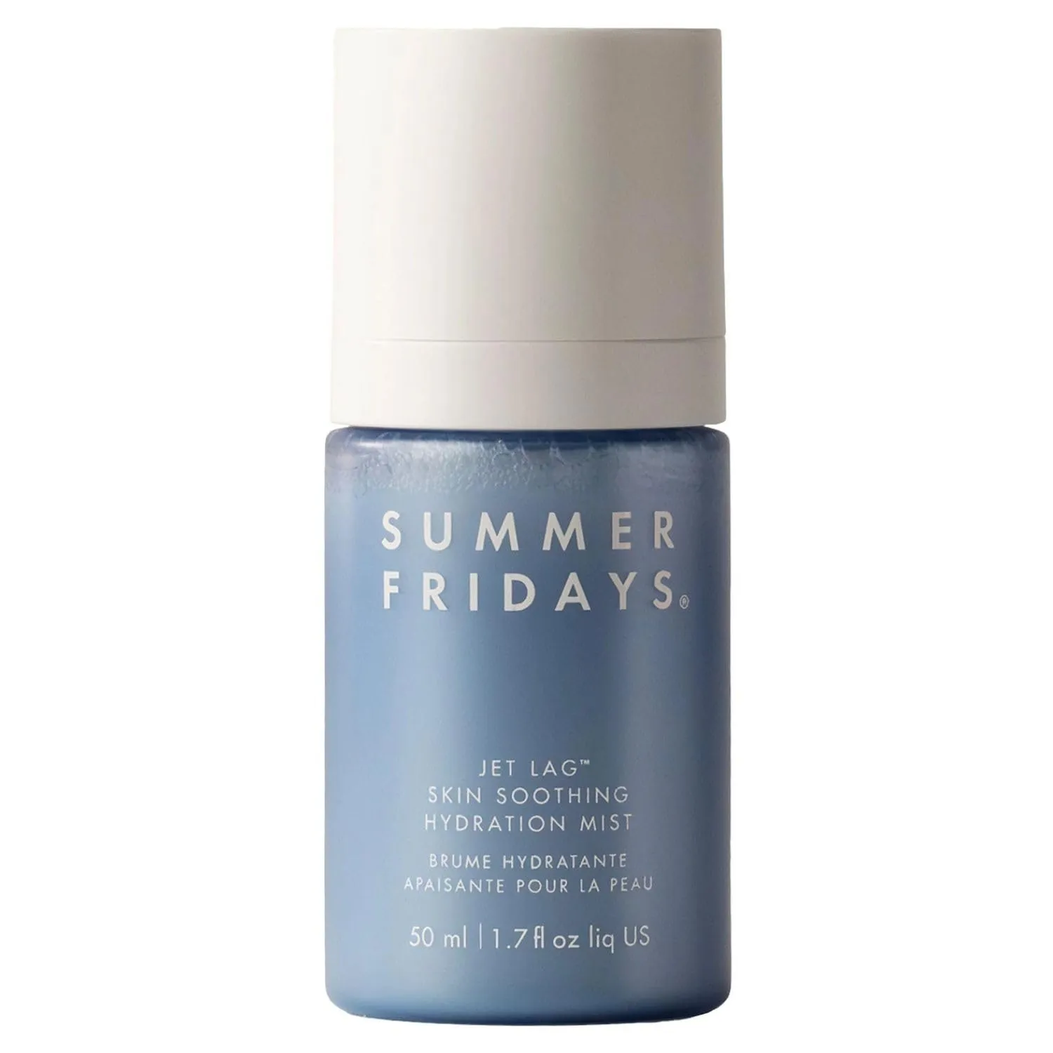 Summer Fridays Jet Lag Skin Soothing Hydration Face Mist - Ultra-Fine Facial Spray & Hydrating Mist to Comfort, Soothe & Help Provide Protective Moisture Barrier Support for Glowing Skin (1.7 Fl Oz)