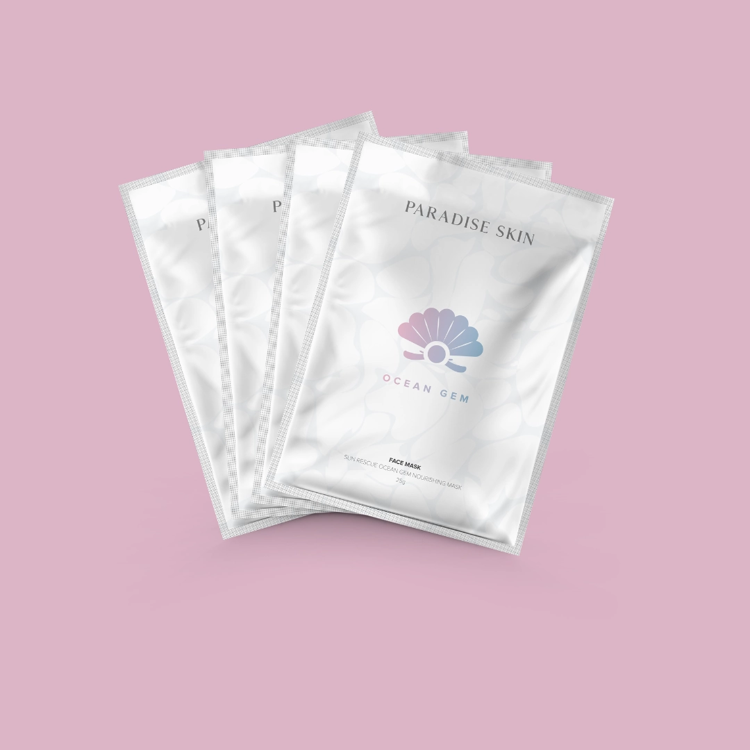 SUN RESCUE - OCEAN GEM NOURISHING MASK -4pack