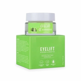 TA Organic EyeLift Hydrating Natural Under Eye Cream Gel for Dark Circles, Puffy Eyes, Wrinkles & Fine Lines for Women & Men - 20 gm pack of 1