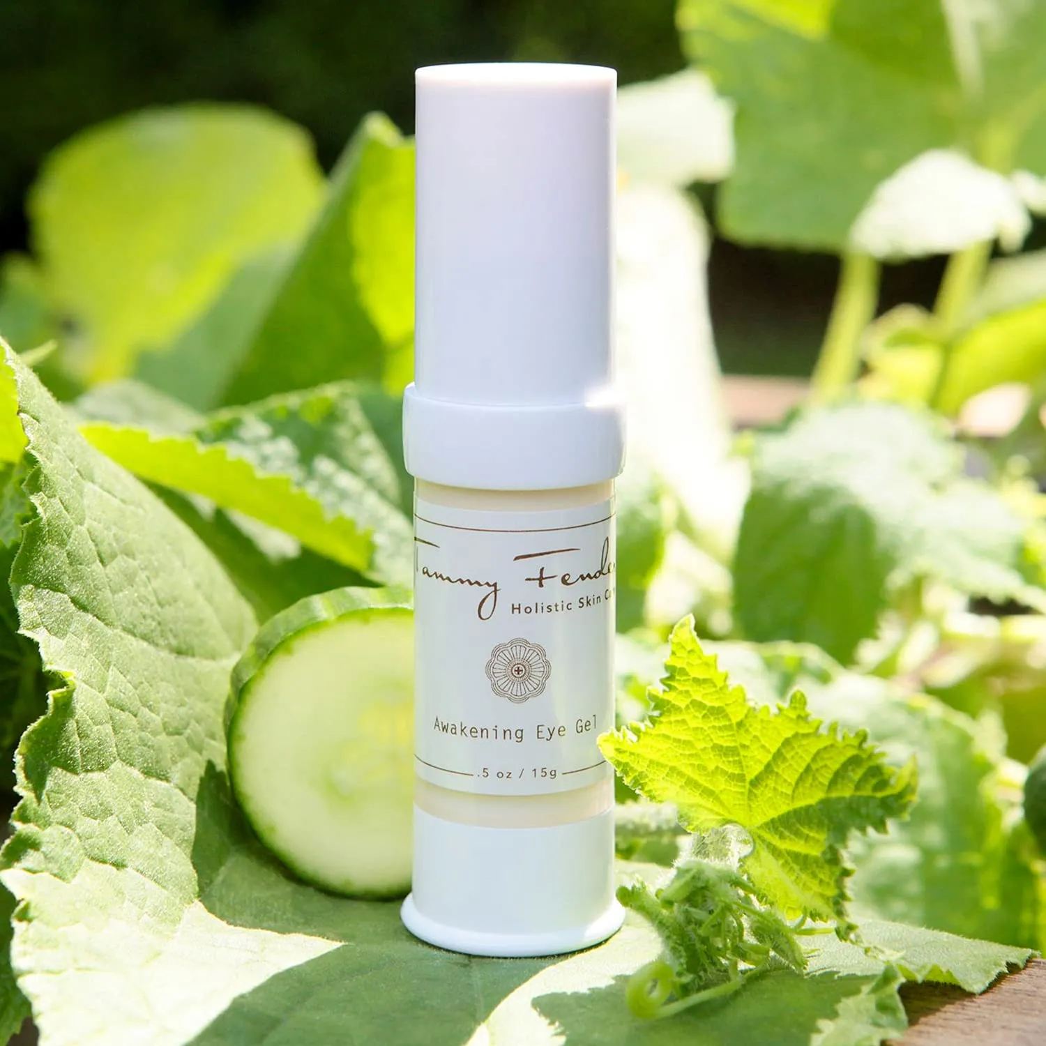 Tammy Fender - Awakening Eye Gel | Natural, Organic, Cruelty-Free, Non-Toxic Travel Beauty Skincare | Soothe, Moisturize, & Hydrate Tired Eyes | Lightweight (.5 oz | 15 g)