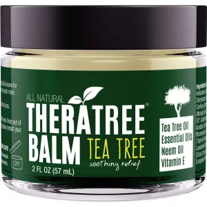 Tea Tree Oil Balm with Neem Oil - Helps Fight Skin Irritation and Helps Soothe Dry, Itchy Skin TheraTree