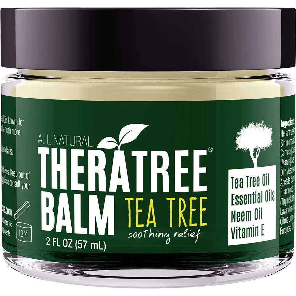 Tea Tree Oil Balm with Neem Oil - Helps Fight Skin Irritation and Helps Soothe Dry, Itchy Skin TheraTree