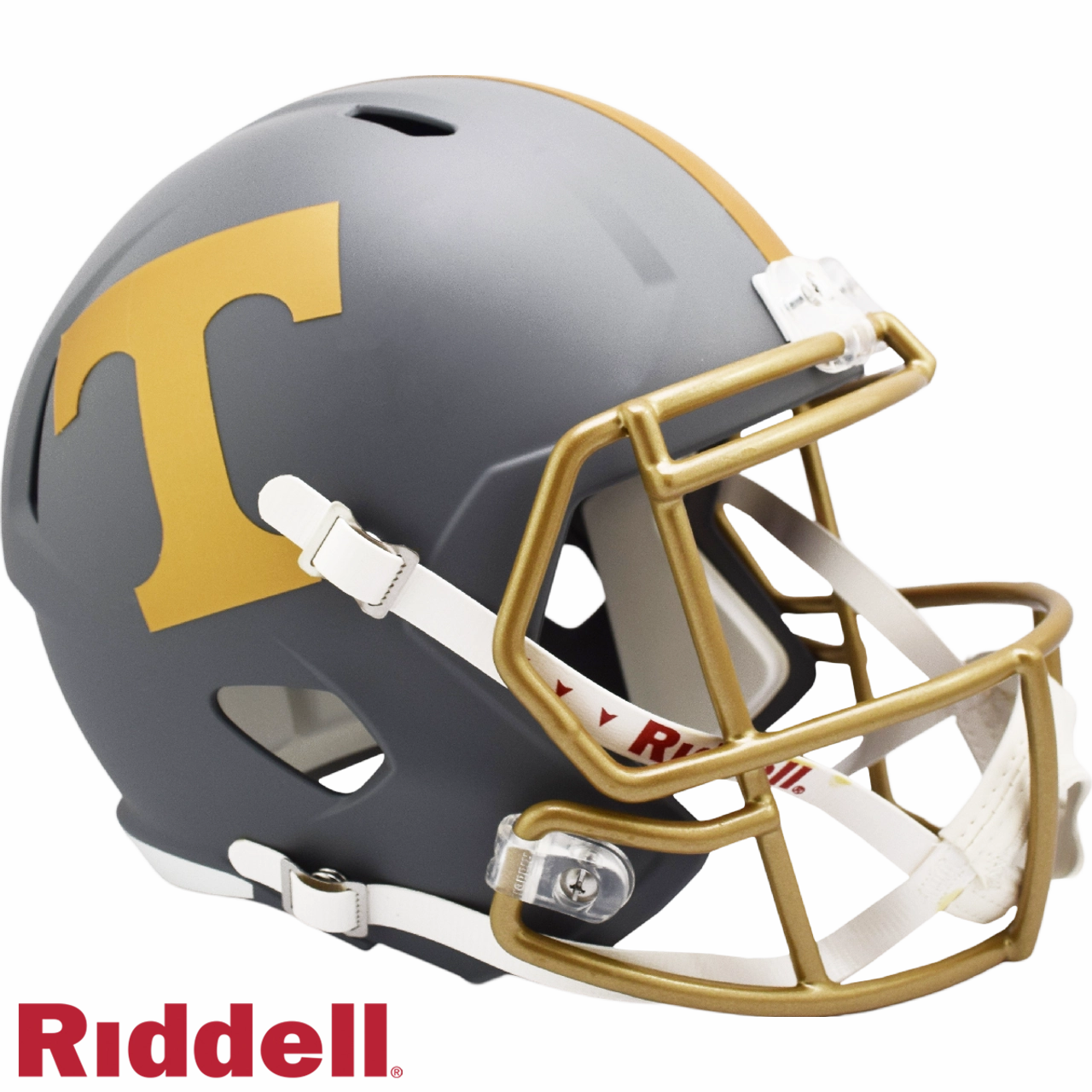 Tennessee Volunteers Helmet Riddell Replica Full Size Speed Style Slate Alternate - Riddell
