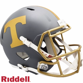 Tennessee Volunteers Helmet Riddell Replica Full Size Speed Style Slate Alternate - Riddell