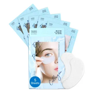 tenzero Rejuvenating Hydrogel Eye Patch Collagen, Under Eye Patch, Firming Eye Mask for Wrinkles, Dark Circles, Puffiness, Hydrating, Anti Aging, Revitalizing with Collagen, Ceramide, 5 pairs