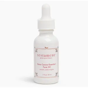 TESTAMENT Beauty Rosa Canina Essential Face Oil Moisturizing Face Oil Vitamin C and E, Skin Therapy, Rosehip, anti-wrinkle